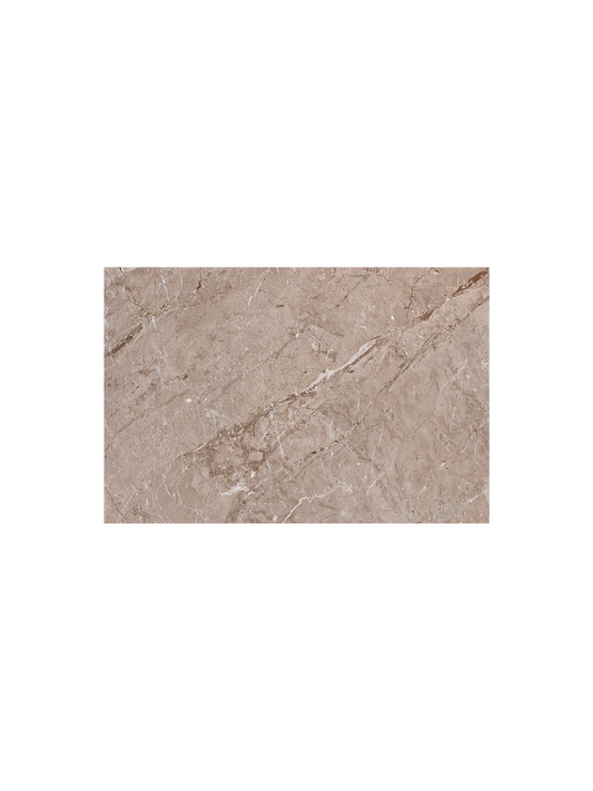 Beige marble tile on a white background