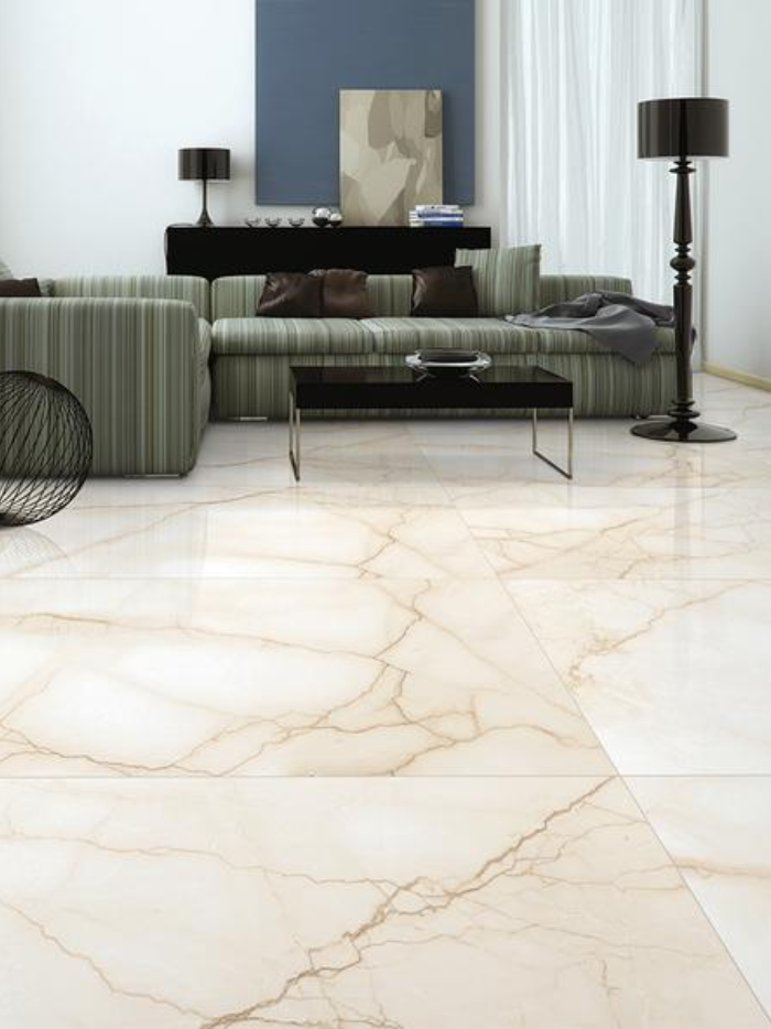 Bisazza Beige Matt Surface with Gloster Effect Floor Tile - 600 x 1200mm