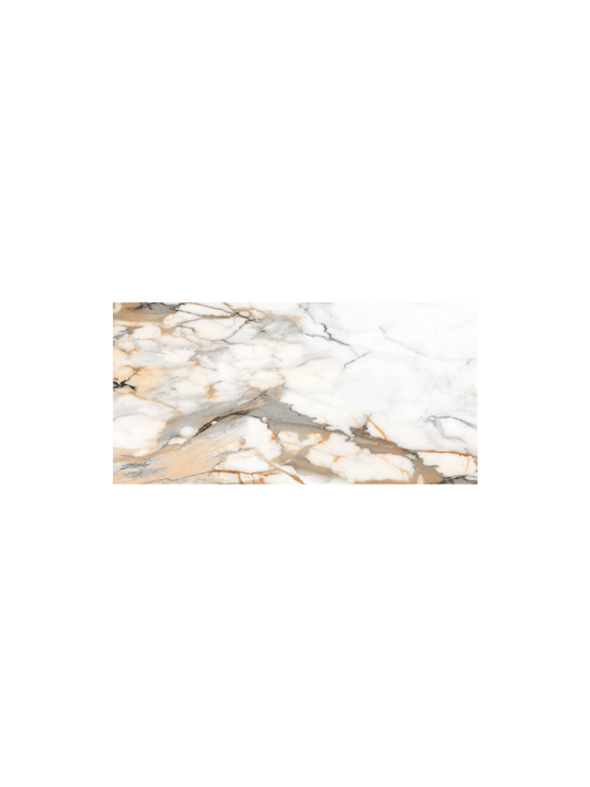 Calacatta Sun High Gloss 600x1200mm Wall and Floor Tile