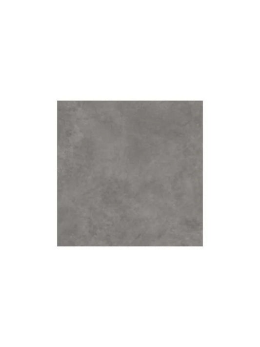 Gray square tile on a white background