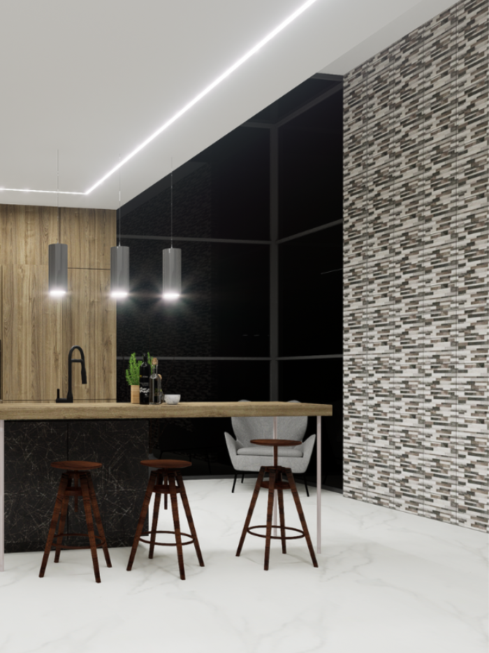 Nero Brick Matt 30cm x 45cm Wall Tile