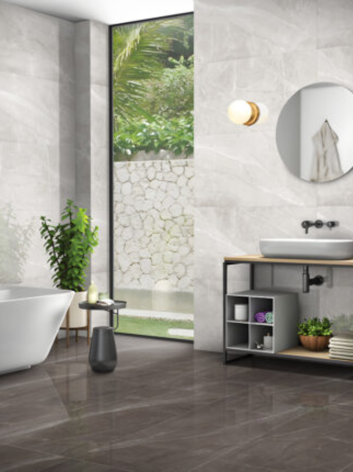 Prozzo Nero Crystal Floor Tile - 600 x 1200mm