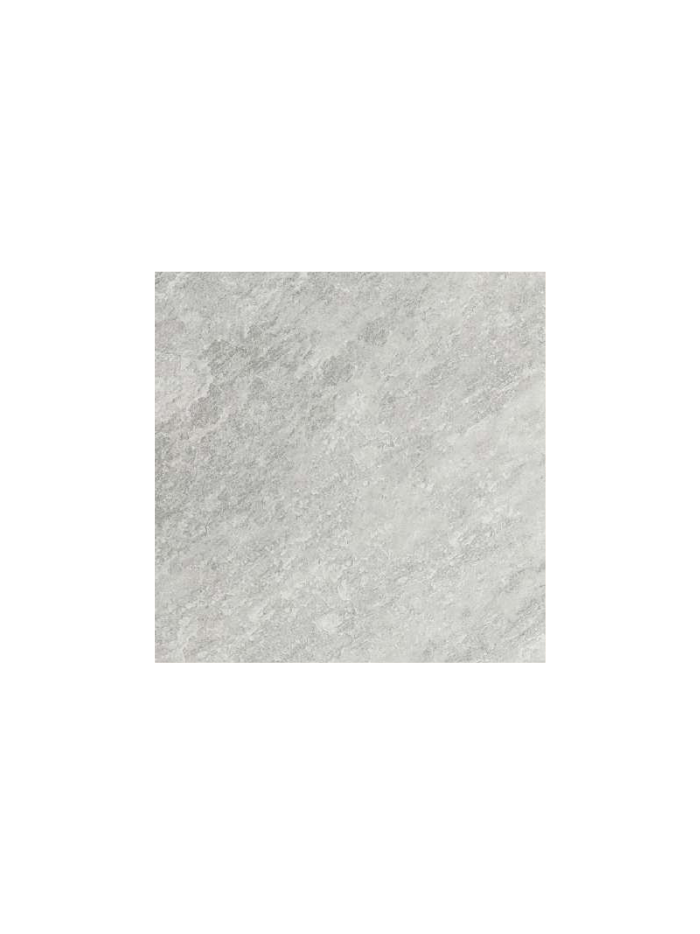 Gray textured square tile on a white background
