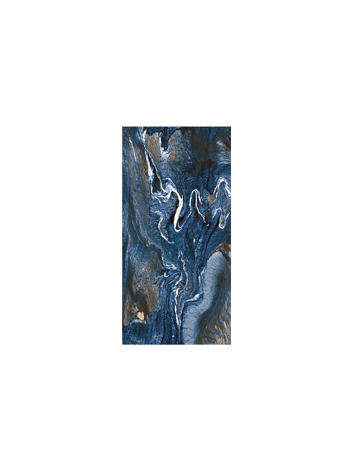 Royal Azul High Gloss 60cm x 120cm Wall and Floor Tile