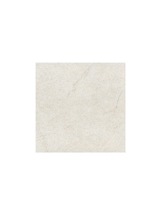 Beige textured square tile on a white background