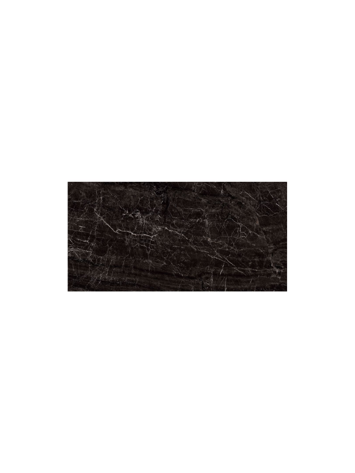 Black marble tile on a white background