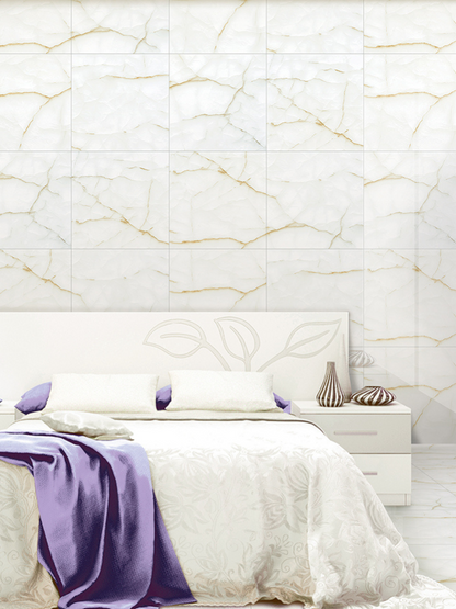 Cloud Onyx Glossy Floor Tile (600x600mm)