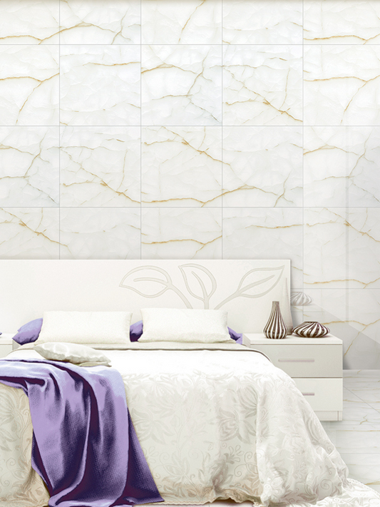 Cloud Onyx Glossy Floor Tile (600x600mm)