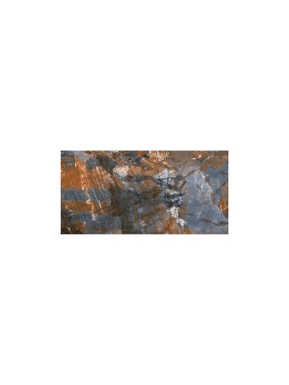 Cuarteo Azul High Gloss Floor Tile - 600 x 1200mm
