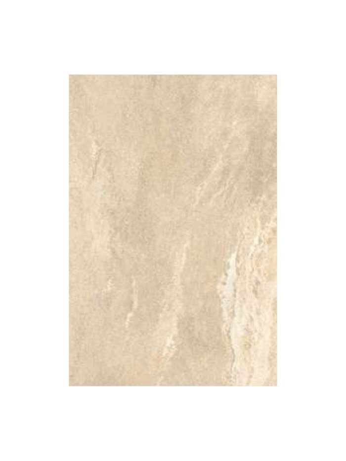 Beige ceramic tile on a white background