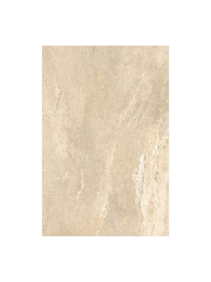 Beige ceramic tile on a white background