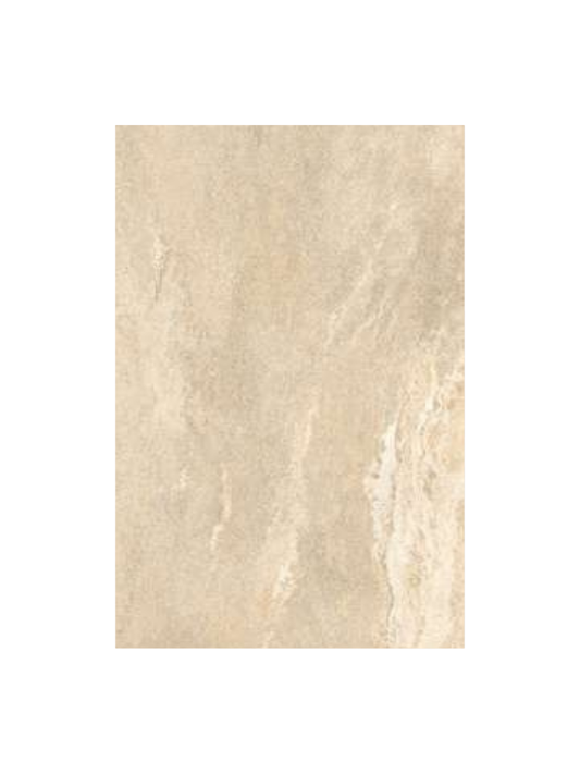 Beige ceramic tile on a white background
