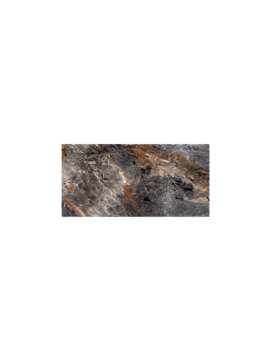 Fusion Black High Gloss 60cm x 120cm Wall and Floor Tile