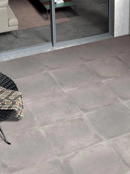 Serai Stone Dove Rustic Matt 60cm x 60cm Wall and Floor Tile