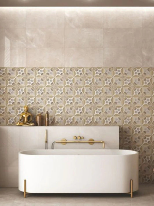 Emser Greige Glossy 300x600mm Wall Tile