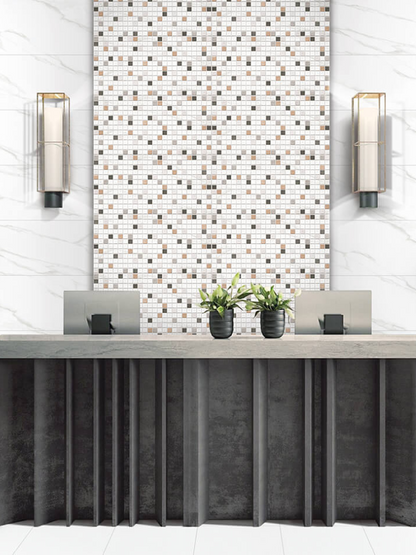 Modern Statuario White Wall Tile 300x600mm