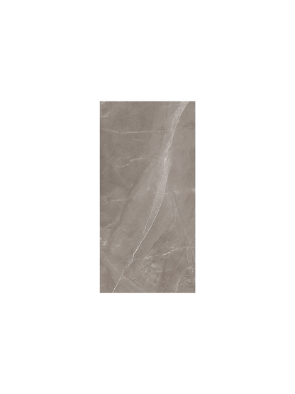 Prozzo Griss Grey Glossy 30cm x 60cm Wall and Floor Tile
