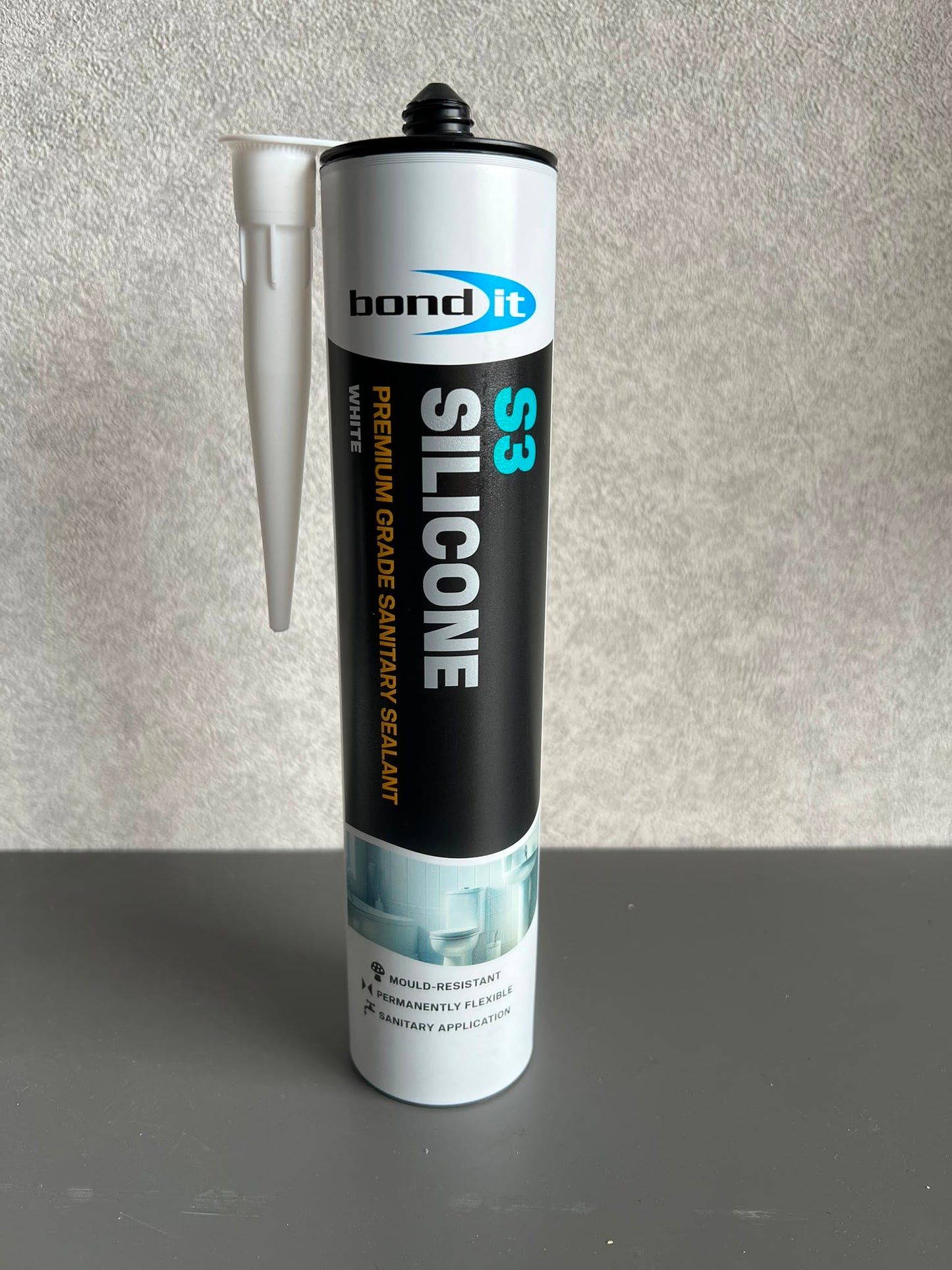 S3 Silicone Premium Grade Sanitary Sealant White