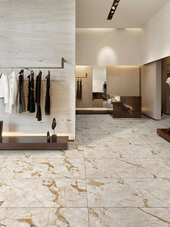 Forever Beige Matt Surface with Gloster Effect Floor Tile