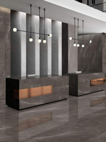 Prozzo Nero Crystal Floor Tile